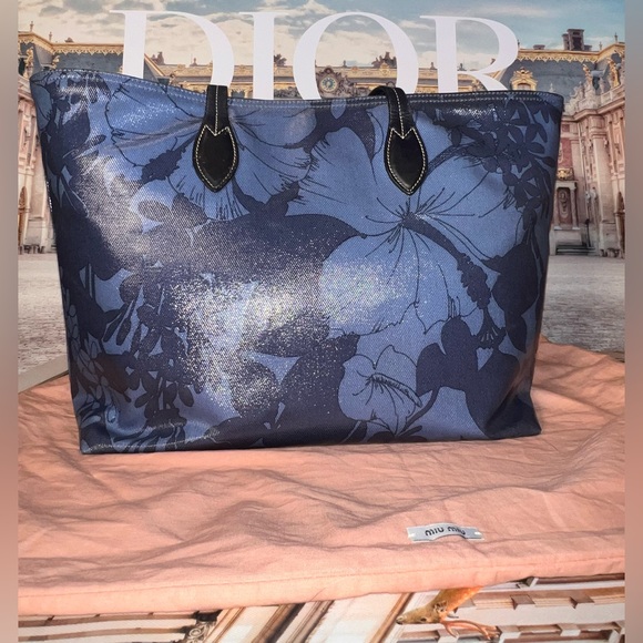 Miu miu floral leather tote - Picture 5 of 13